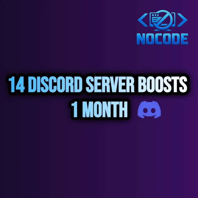 14 Discord server boosts for 1 month